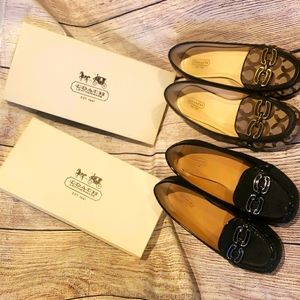Coach 2 Moccasin shoes size 8.5